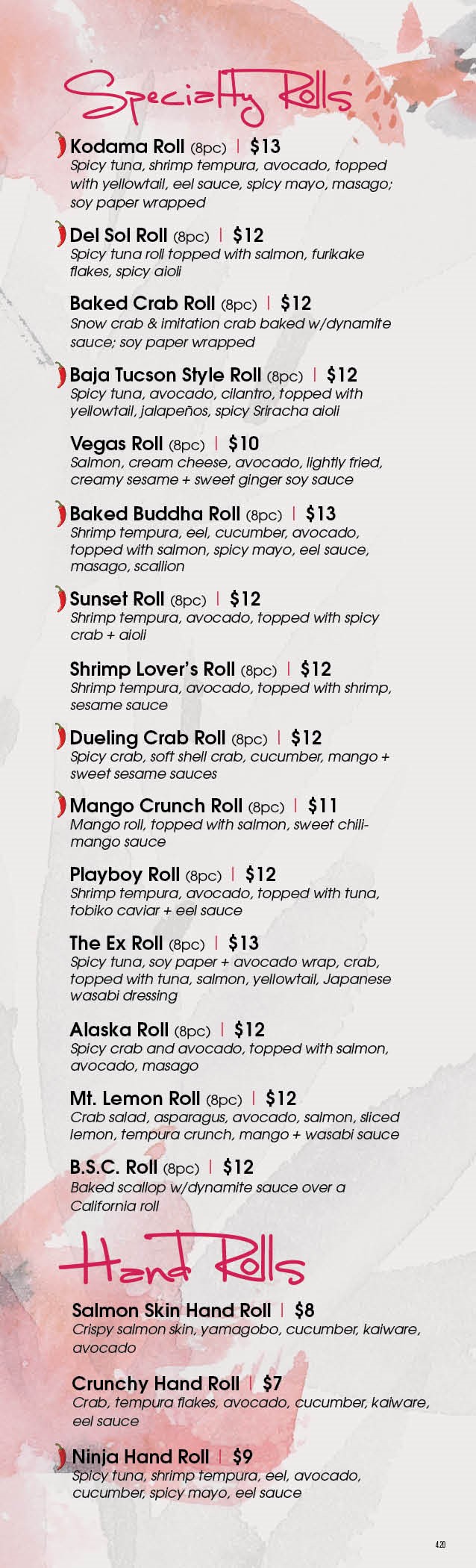 atlantis casino sushi