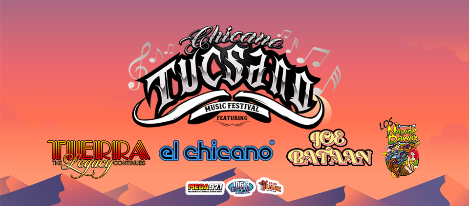 Chicano Tucsano Music Festival featuring Tierra The Legacy Continues, El Chicano, Joe Bataan, and Los Nawdy Dawgs