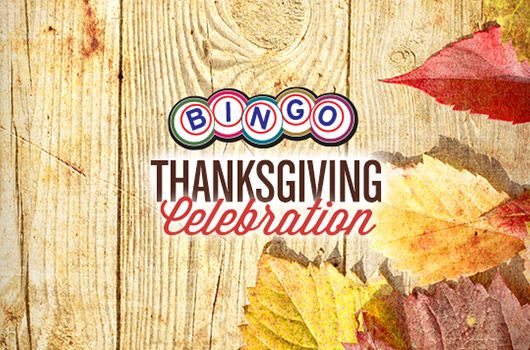 bingo thanksgiving celebration