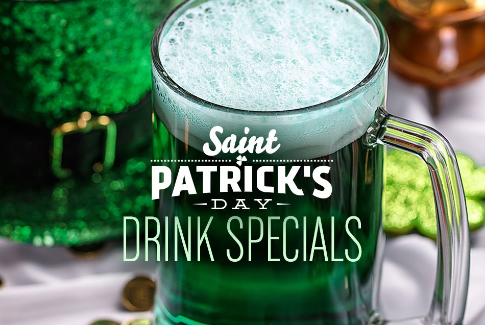 St Patrick's Day Drink Special Casino Del Sol 