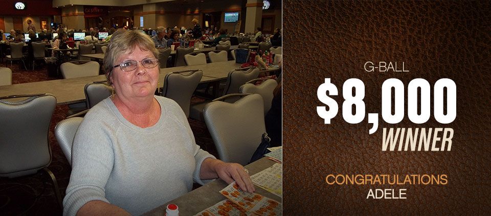 Bingo Winners at Casino Del Sol 