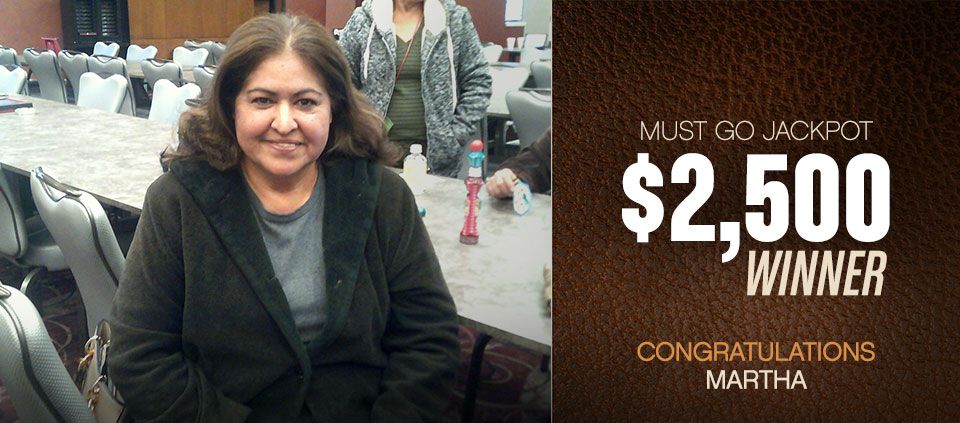 Bingo Winners at Casino Del Sol 