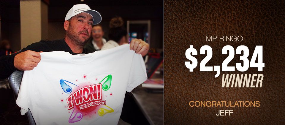 Bingo winners at Casino Del Sol 