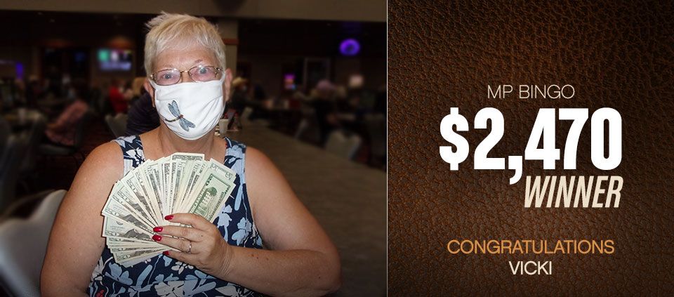Bingo winners at Casino Del Sol 