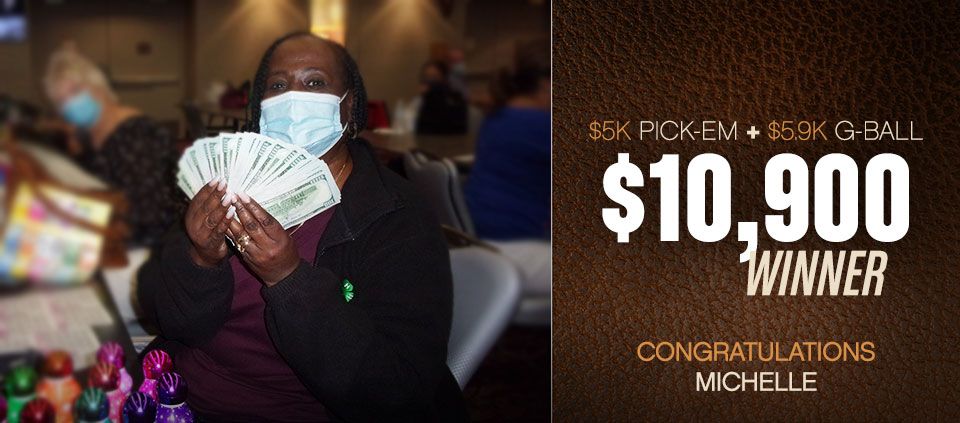 Bingo winners at Casino Del Sol 