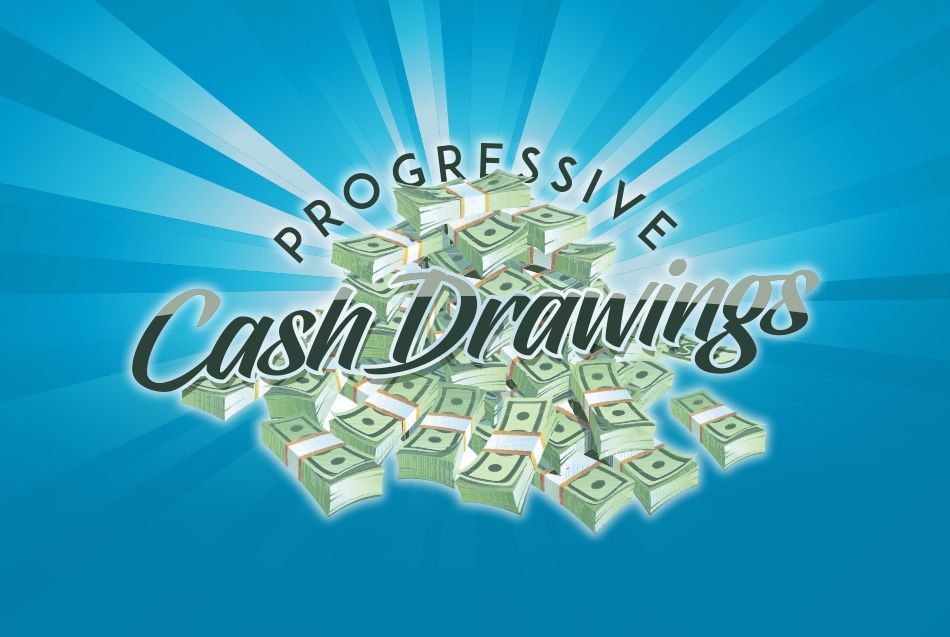 Poker Progressive Cash Drawings 