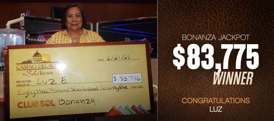 Bingo Winners at Casino Del Sol