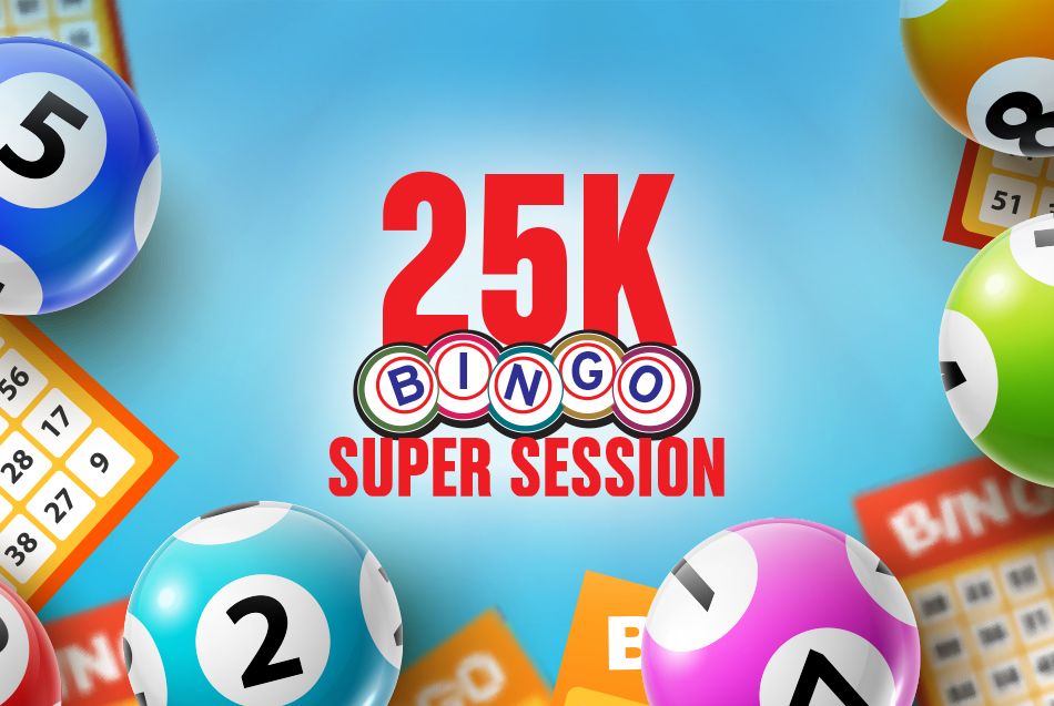 25K super session bingo at casino del sol 