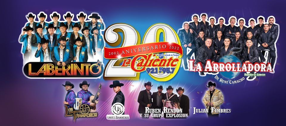 20 Aniversario de La Caliente at AVA Amphitheater