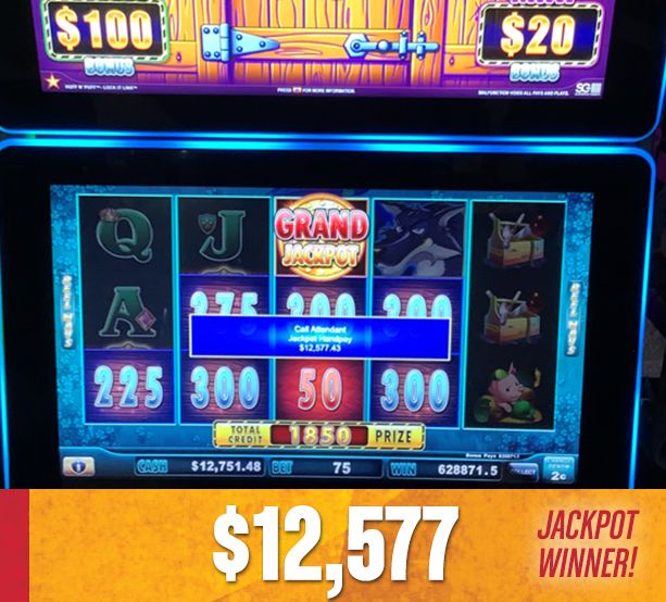Jackpot Winner at Casino Del Sol