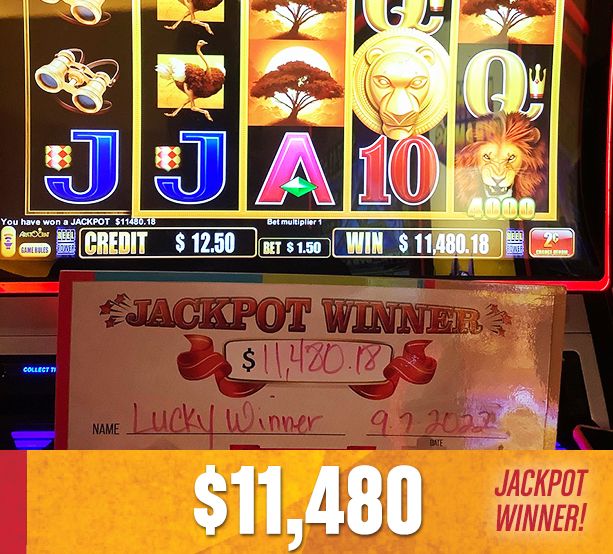 Jackpot Winner at Casino Del Sol