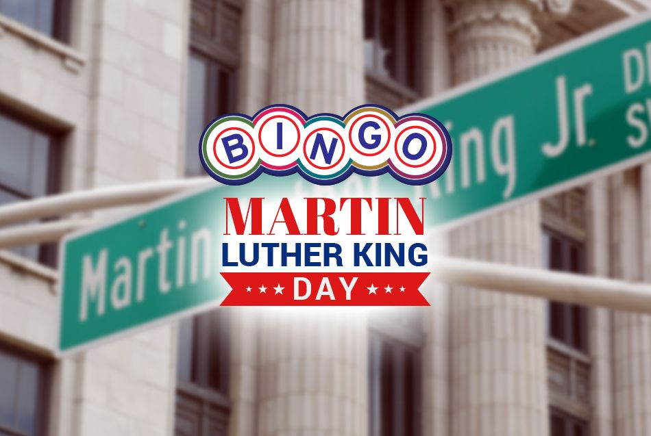 Bingo's Martin Luther King Jr Day