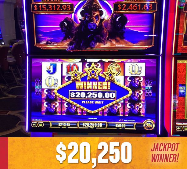Jackpot winner at Casino Del Sol