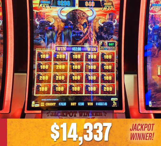 Jackpot Winners at Casino Del Sol