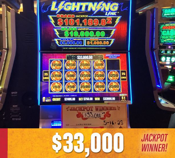 Jackpot winners at casino del sol