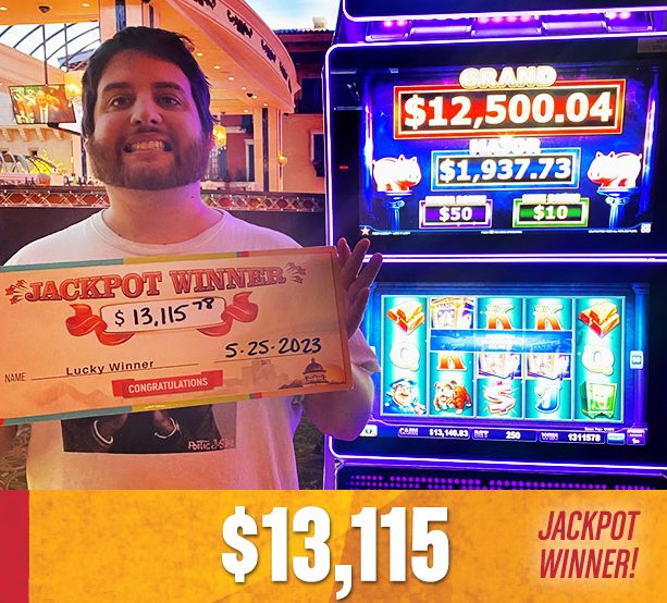 Jackpot Winners at Casino Del Sol 