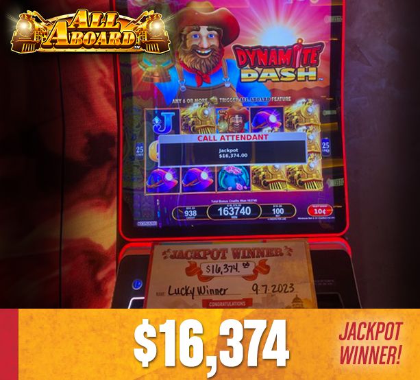Jackpot Winners at Casino Del SOl
