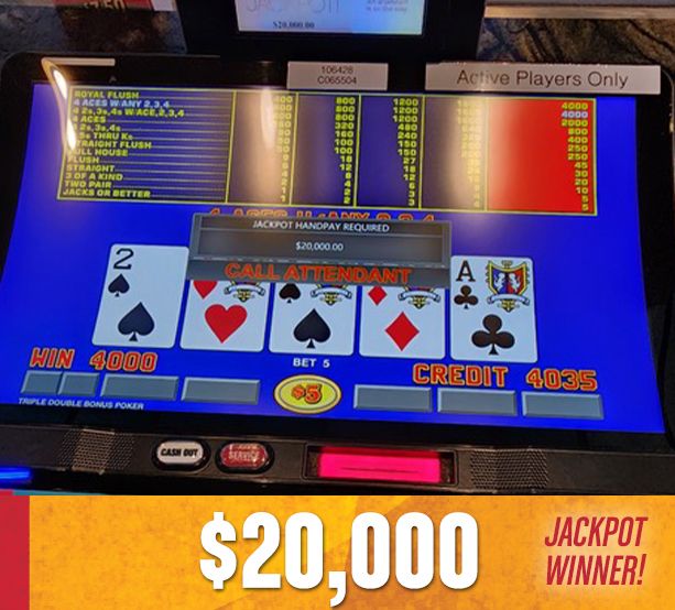 Jackpot Winners at Casino Del SOl