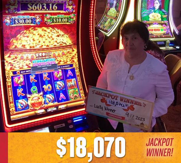 Jackpot Winners at Casino Del SOl
