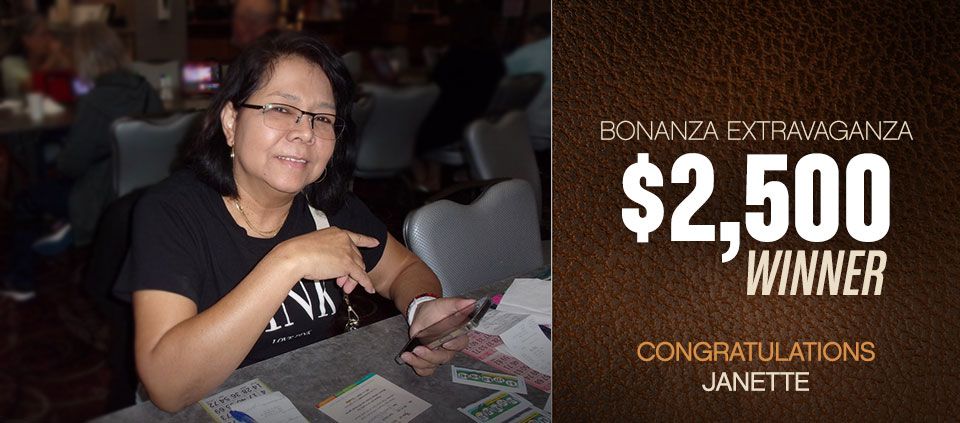 Bingo Winners at Casino Del Sol 