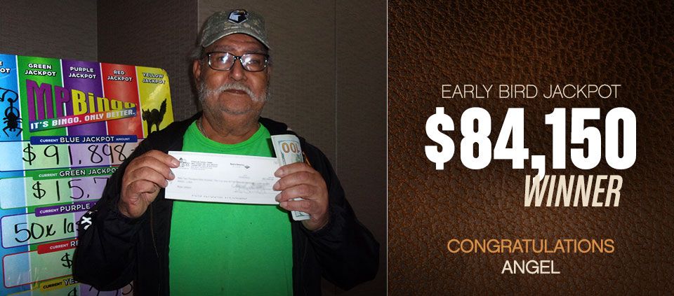 Bingo Winner at Casino Del Sol 