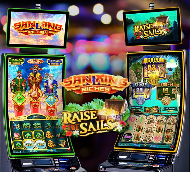 San Xing Raise the Sails New Slot Games at Casino Del Sol