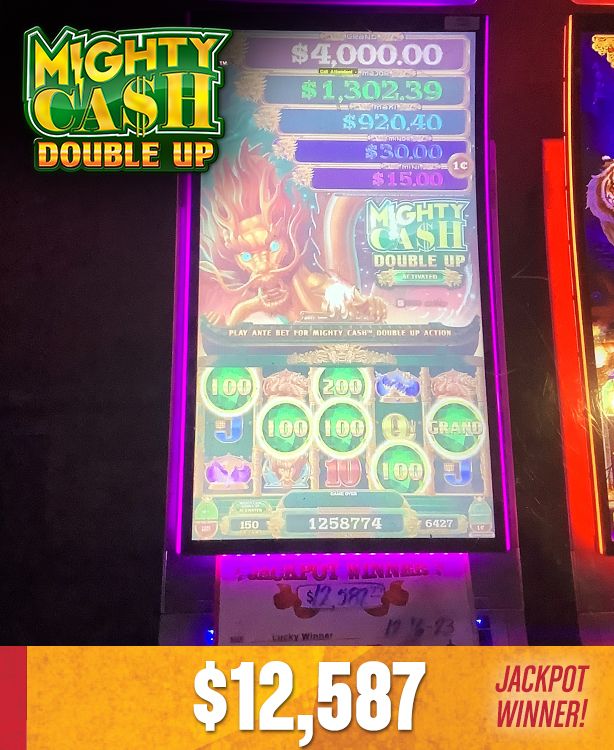 Slot Winners at Casino Del Sol 