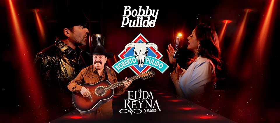 Bobby Pulido, Robert Pulido and Elida Reyna at AVA