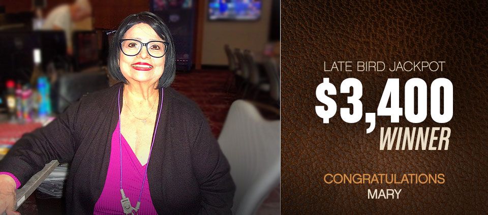 Bingo Winners at Casino Del Sol