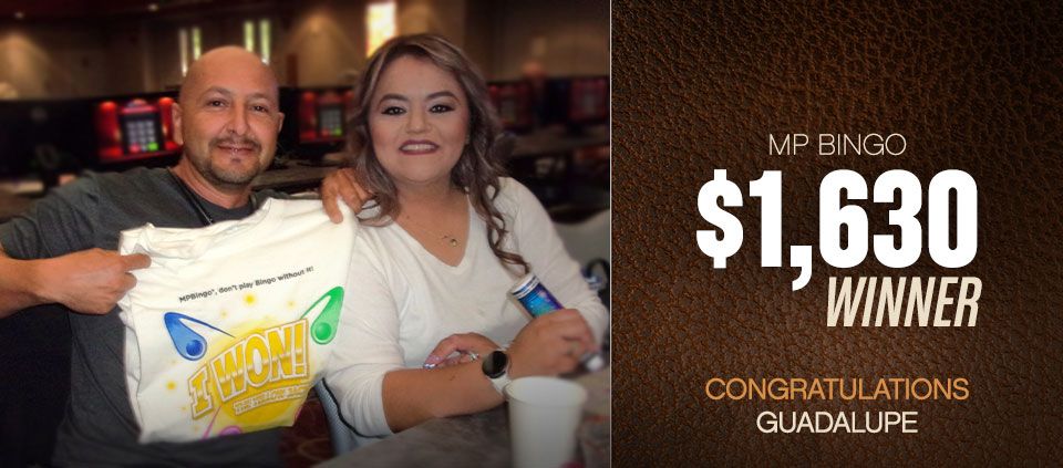 Bingo Winners at Casino Del Sol
