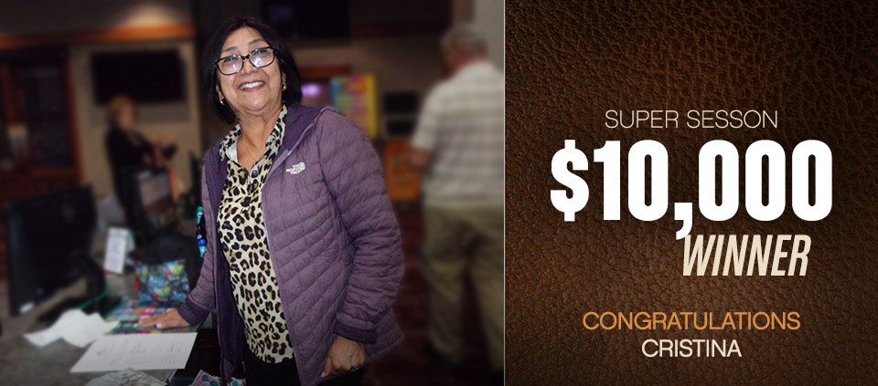 Bingo Winner Cristina