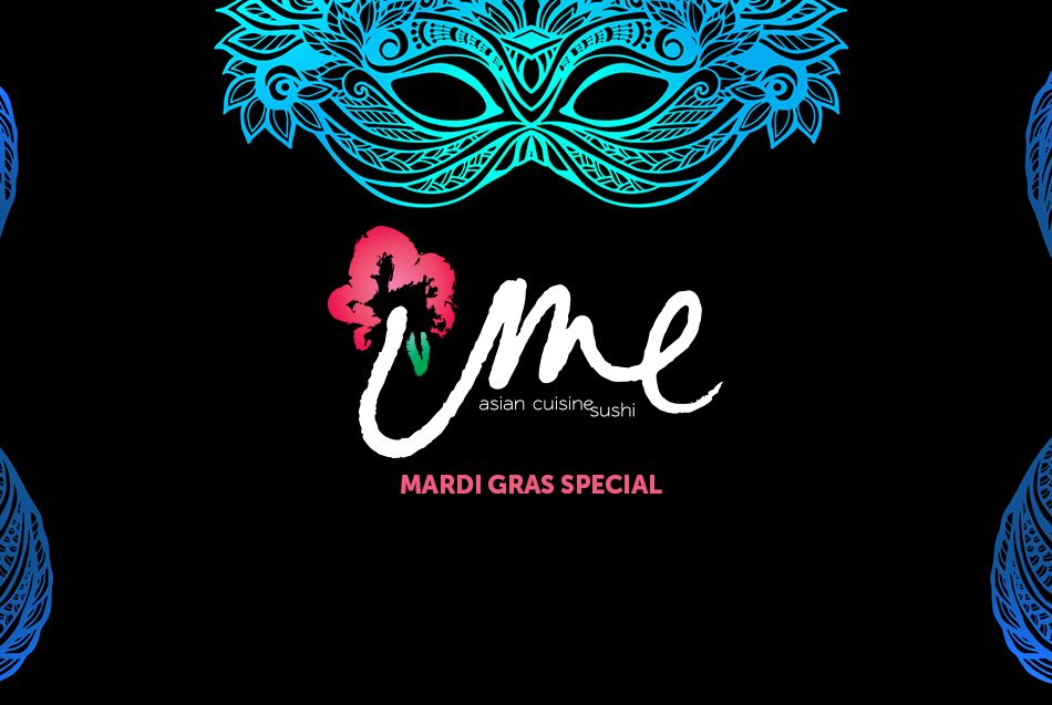 Mardi Gras Special at Ume 