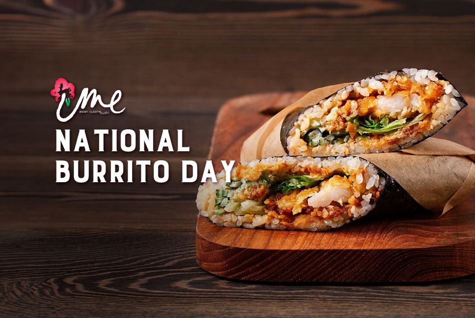 Ume National Burrito Day 