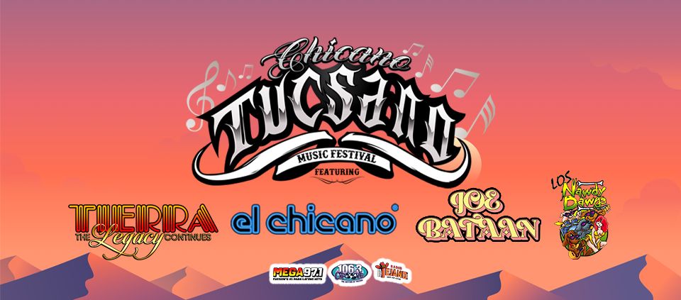 Chicano Tucsano Music Festival featuring Tierra The Legacy Continues, El Chicano, Joe Bataan, and Los Nawdy Dawgs