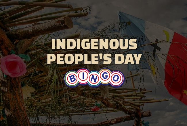Indigenous People's Day at Bingo