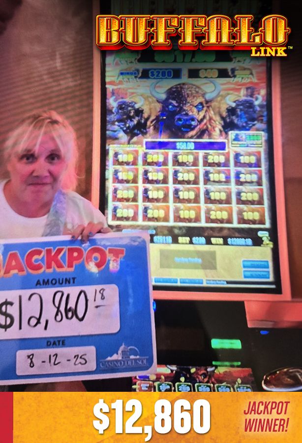 Slot Winners at Casino Del Sol 