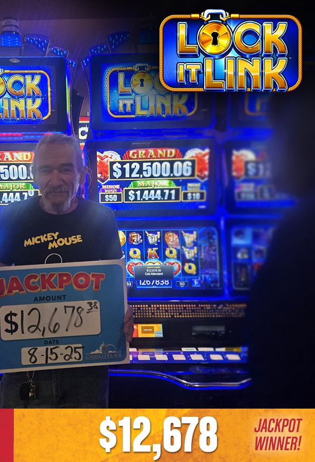Slot Winners at Casino Del Sol 