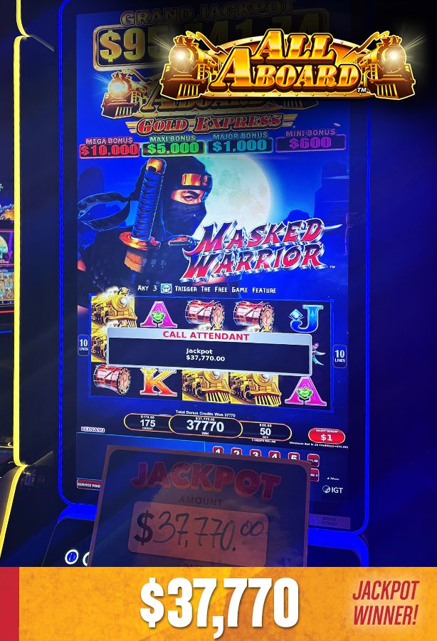 Slot Winners at Casino Del Sol 