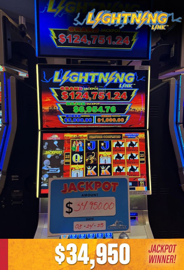 Slot Winners at Casino Del Sol 