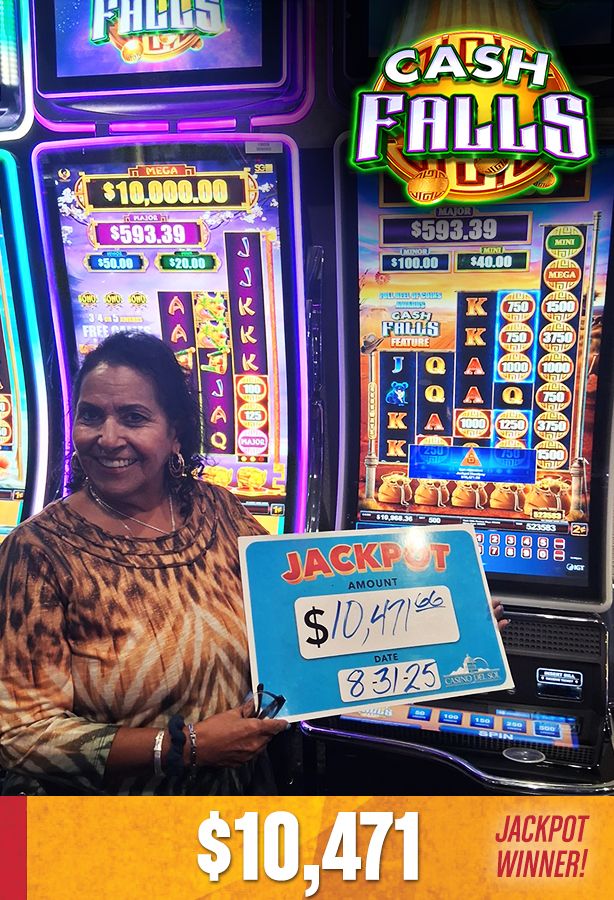 Slot Winners at Casino Del Sol 