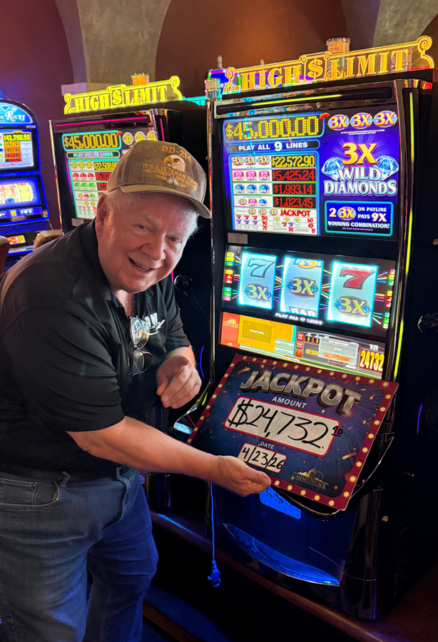 3x wild diamonds winner