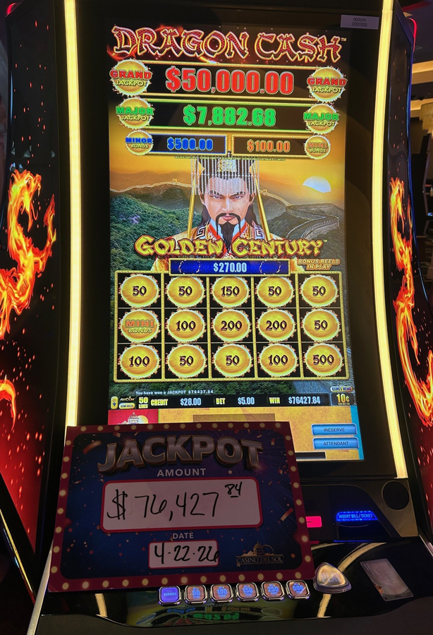 golden century jackpot