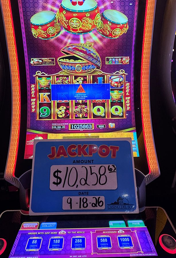 Casino Del Sol Jackpot Winners