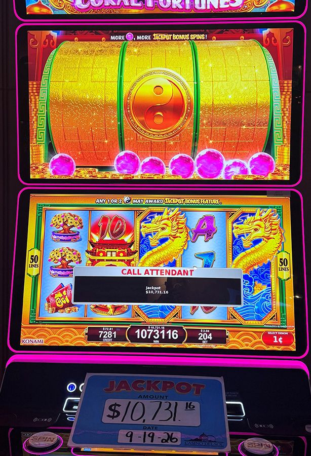Casino Del Sol Jackpot Winners