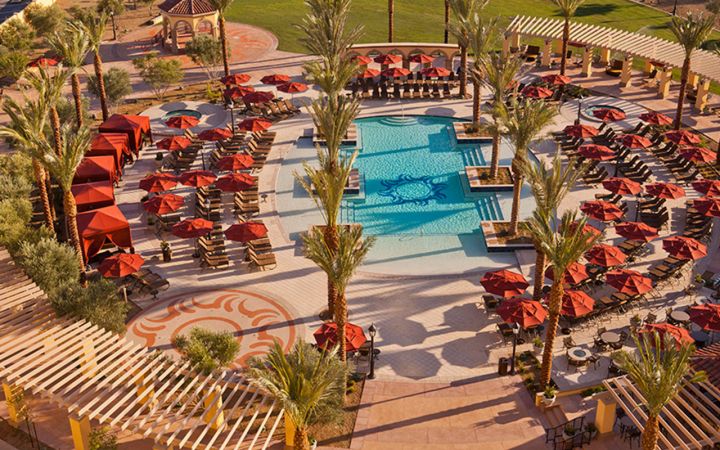 Casino Del Sol's Luxury Pool Deck - Rent a Cabana Today