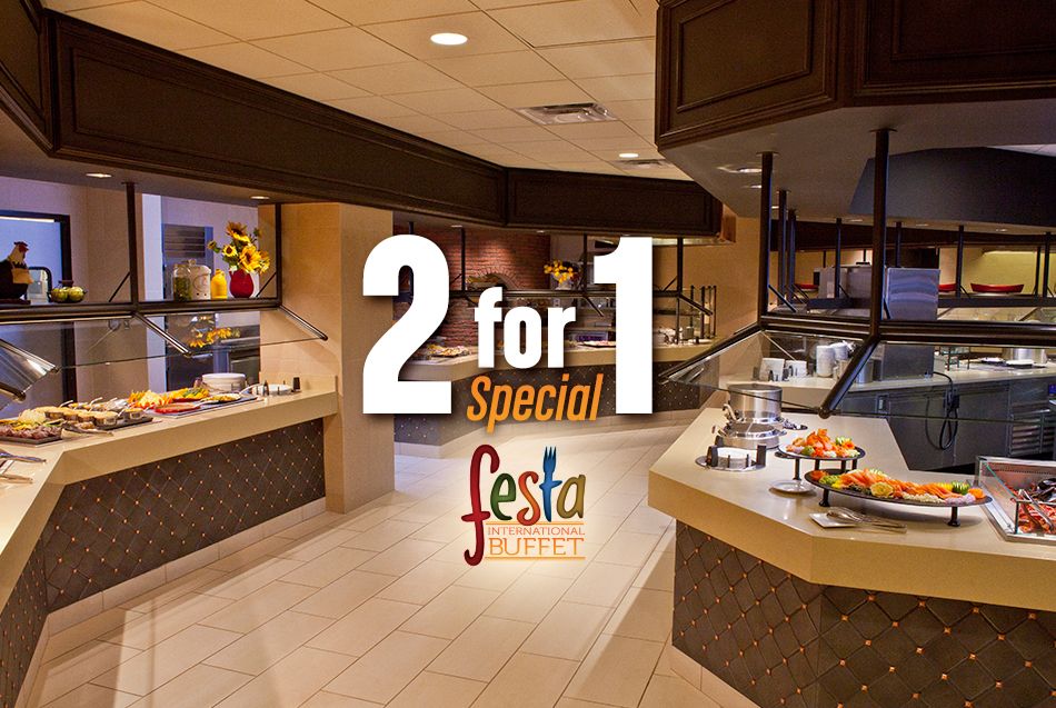 2 for 1 Buffet Casino Del Sol