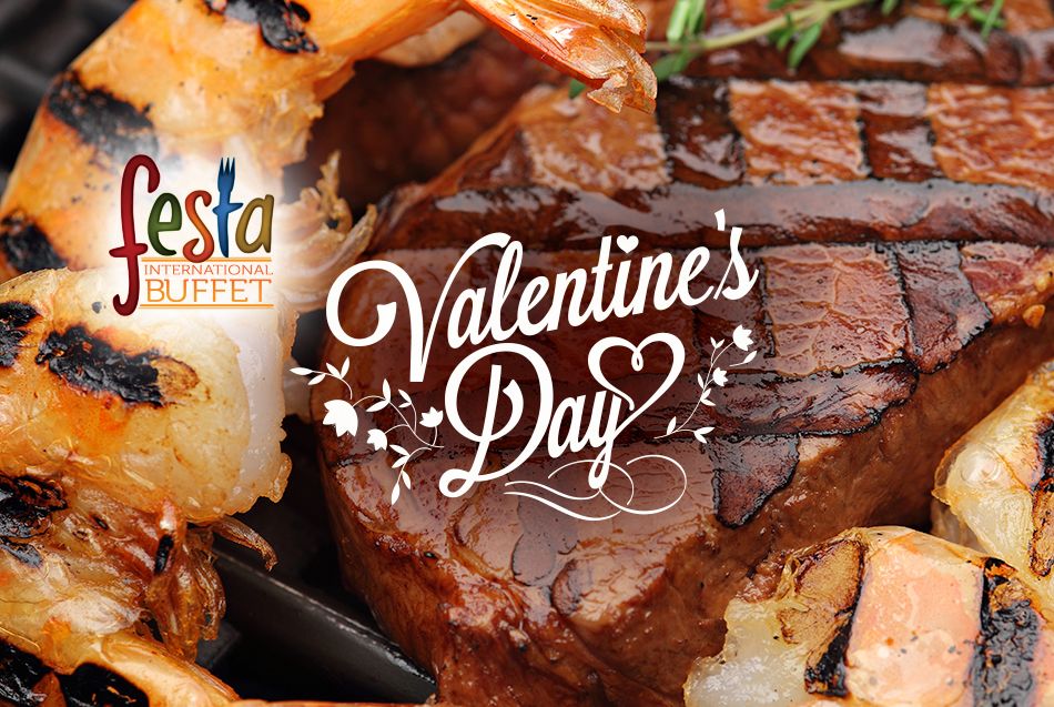 Valentine’s Day Steak Seafood Buffet Casino Del Sol