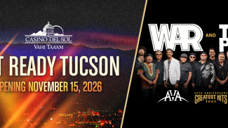 WAR at Casino Del Sol's AVA Amphitheater in Tucson, AZ