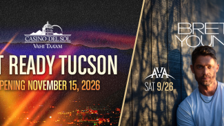 Brett Young at Casino Del Sol's AVA Amphitheater in Tucson, AZ