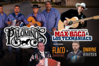 Los Palominos, Max Baca y Los Texmaniacs featuring Flaco Jimenez and Dwayne Verheyden 